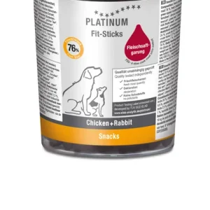 Sparpaket 2 x 300 g Platinum Fit-Sticks Chicken & Rabbit Hunde Snack Beliebt